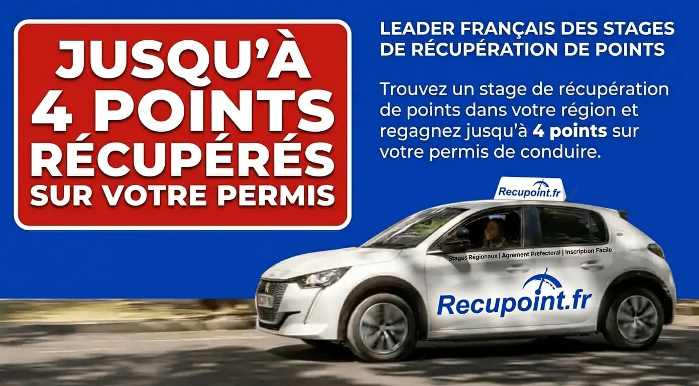 Stage de récupération de points - Offre spéciale